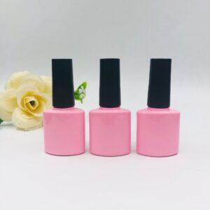 Wholesale Empty 10ml Nail Gel Bottle Private Label Colors Soak off LED Nails Polish Colour UV Gel Nail Polish Jar