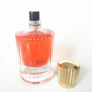 Wholesale Empty 30ml Fancy Luxury Crimp Glass Bottle Perfume Bottle Small Capacity Spray Bottles with Thick Bottom for Perfume