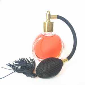 Wholesale Empty Transparent Quicksand Liquid Glass Perfume Bottle with Compression Airbag 30ml 50ml Used Original Perfume Bottles