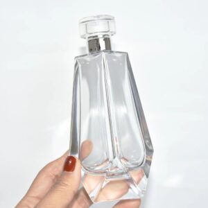 Wholesale Special-Shaped Perfume Bottle 100ml Thick Glass Perfume Bottle Small Sample Bottle Without Lid