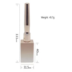 Wholesale 10ml Blossy Cosmetic Gradient Color Square Glass Nail Polish Bottle with Brush