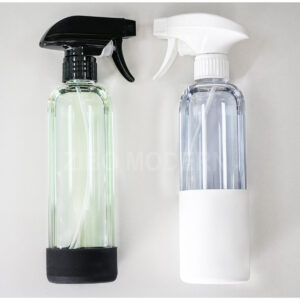 Wholesale Empty 400ml Borosilicate Glass Spray Bottle Set 14oz Refillable Container for Essential Oils, Cleaning Products Soap Dispenser