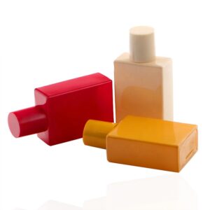 Wholesale Empty Square 30ml Glass Spray Perfume Bottle Cosmetic Glass Bottle with Spray