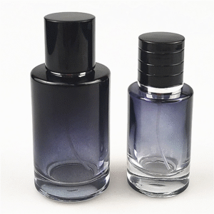 Wholesale Empty 25ml Boston Round Coating Glass Bottle Perfume Bottle for Cosmetics Serums Carrier and Essential Oil Aromatherapy Matching Fine Mist Spray
