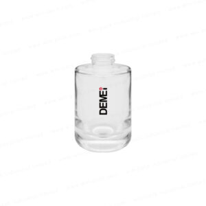 Wholesale Empty Clear 30ml Custom Color Glass Pump Lotion Bottles with Cap for Skin Cream and Essential Oils Empty Container Foundation Bottles