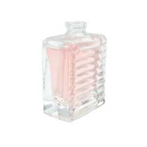 Wholesale Empty Clear Perfume Spray Bottle 10ml Glass Perfume Bottle Square Perfume Empty Glass Bottle