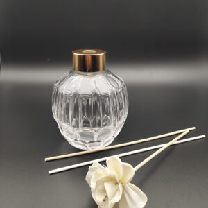Wholesale Factory Price 400ml Non-Fire Aroma Bottle Spherical Glass Bottle Home Decoration Rattan Volatilized Perfume Bottle