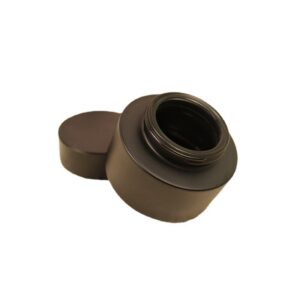 Wholesale Matte Black Essential Oil Dispenser Bottle Lotion Cosmetics Empty Bottle Spray Dark Black Glass Bottle