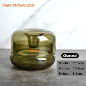 Wholesale Empty Fancy Glass Perfume Reed Diffuse Glass Bottle for Home Household