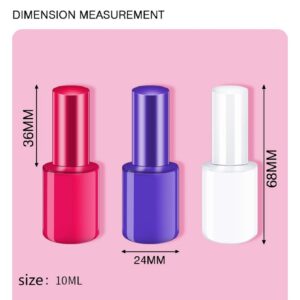 Wholesale 10ml Nail Gel Supplier OEM Bottles Private Label Colorful Nails Polish Colour UV Gel Nail Polish Glass Bottle Jar 115colors for Your Choice