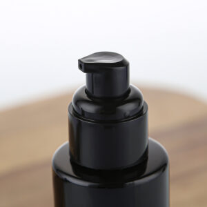 Wholesale 20 Ml30ml40ml50ml60ml80ml100ml120ml Bright Black Glass Black Acrylic Lotion Bottle Essence Perfume Bottle Packing a Spray Bottle