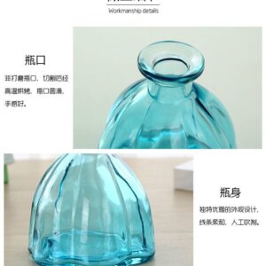 Wholesale Fashion Aromatherapy Bottle Empty Bottle Glass Diffuser Bottle No Fire Cane Fragrance Oil Bottle Big Belly Aromatherapy Bottle