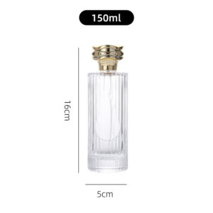 Manufacturer Wholesale Pressed Spray Perfume Dispenser Bottle Glass Perfume Bottle 150ml Empty Bottle Thickened Material Spray Bottle