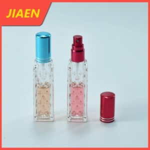 Colorful Bitter Gourd Shaped Perful Bottle Refilled Mist Spray Glass Bottle